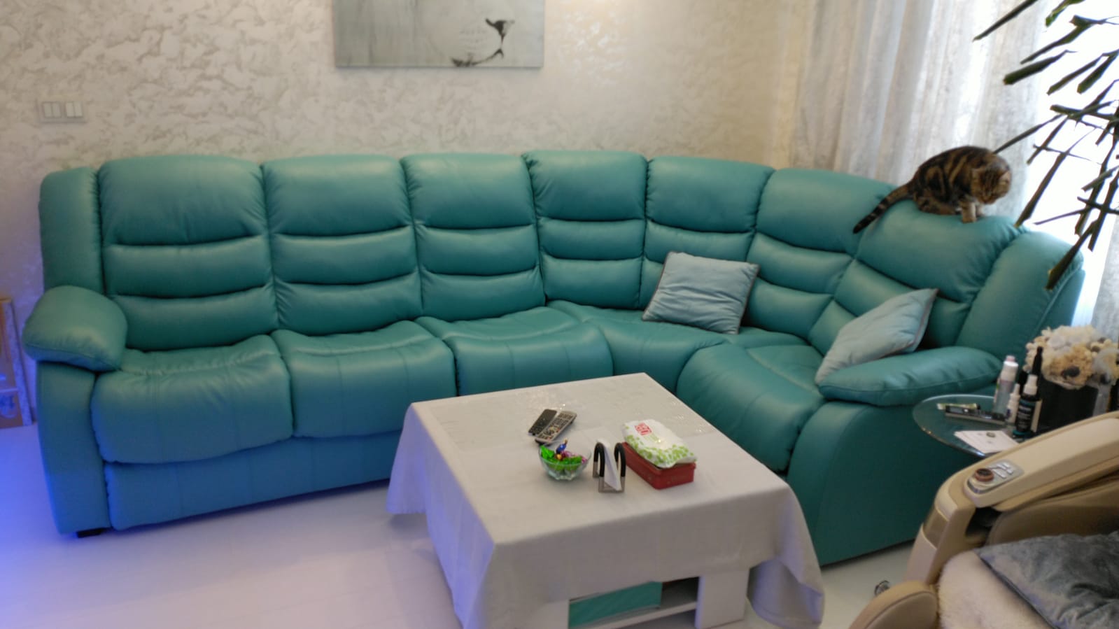 Перетяжка дивана на дому. Технологический институт 1