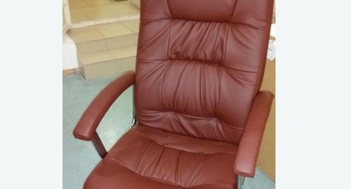 Обтяжка офисного кресла. Технологический институт 1